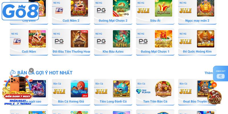 4 lưu ý khi chơi game tại GO8